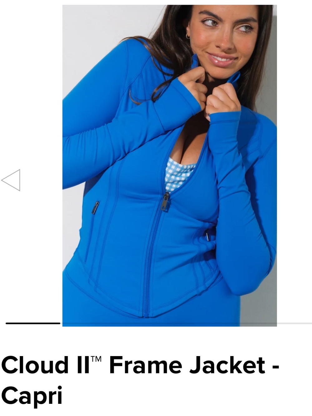 Vitality Cloud ll Capri - 3 piece workout set - Picture 4 of 6